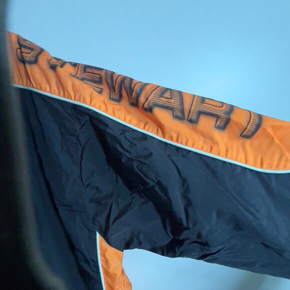 Chase Authentics Tony Stewart NASCAR 20 Black/Orange Windbreaker XL Zip Jacket - Picture 9 of 16